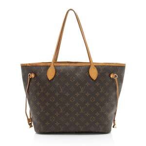 Louis Vuitton Neverfull Tote Canvas Mm #256197L17B